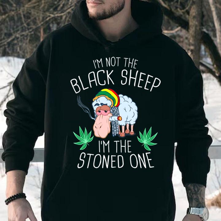 I'm Not The Black Sheep I'm The Stoned One Thc Weed Cannabis t-shirt hoodie