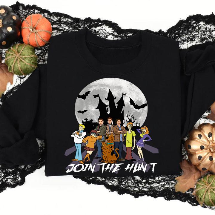 Scoobynatural Join The Hunt Supernatural Scooby Doo t-shirt sweatshirt