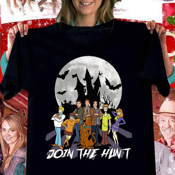 Scoobynatural Join The Hunt Supernatural Scooby Doo t-shirt woman shirt