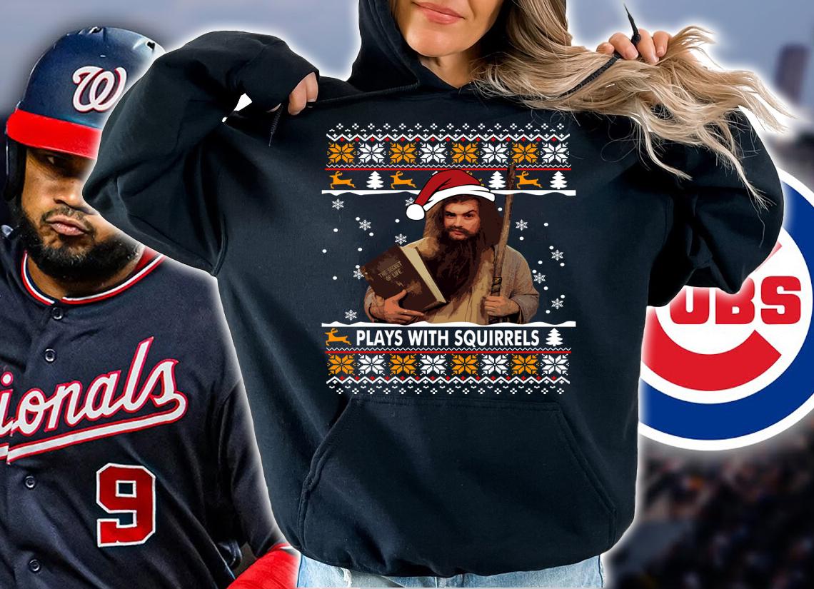 Boy Meets World Plays with squirrels ugly Christmas t-shirt hoodie