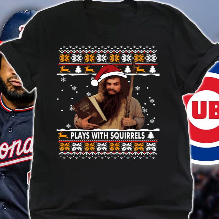 Boy Meets World Plays with squirrels ugly Christmas t-shirt shirt