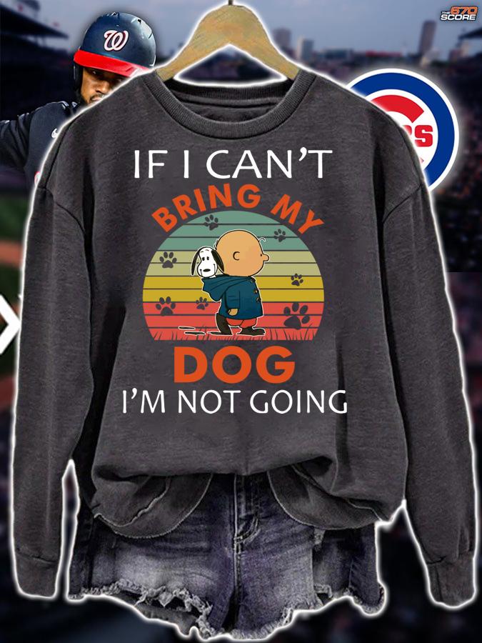 If I Can't Bring My Dog I'm Not Going Snoopy And Charlie Brown t-shirt sweatshirt