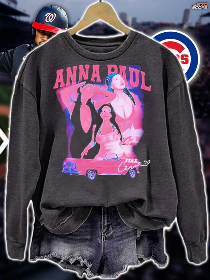Anna Paul Stax AP Signature t-shirt sweatshirt