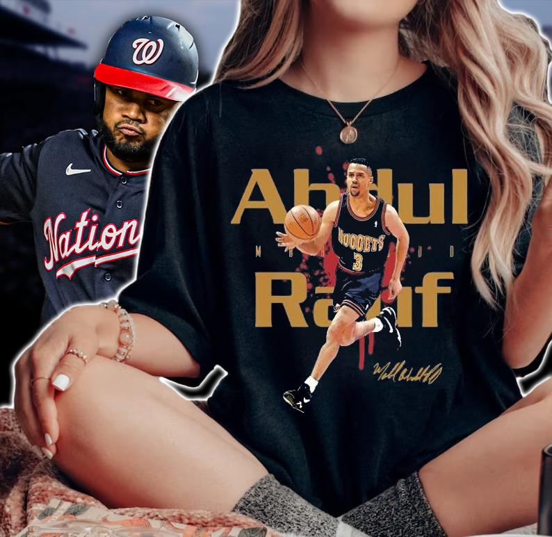 Best denver Nuggets Mahmoud Abdul Rauf signature shirt t-shirt woman shirt
