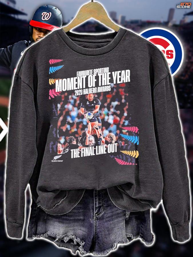 Black Ferns Favourite sporting moment of the year 202 Halberg awards the final line out shirt t-shirt sweatshirt