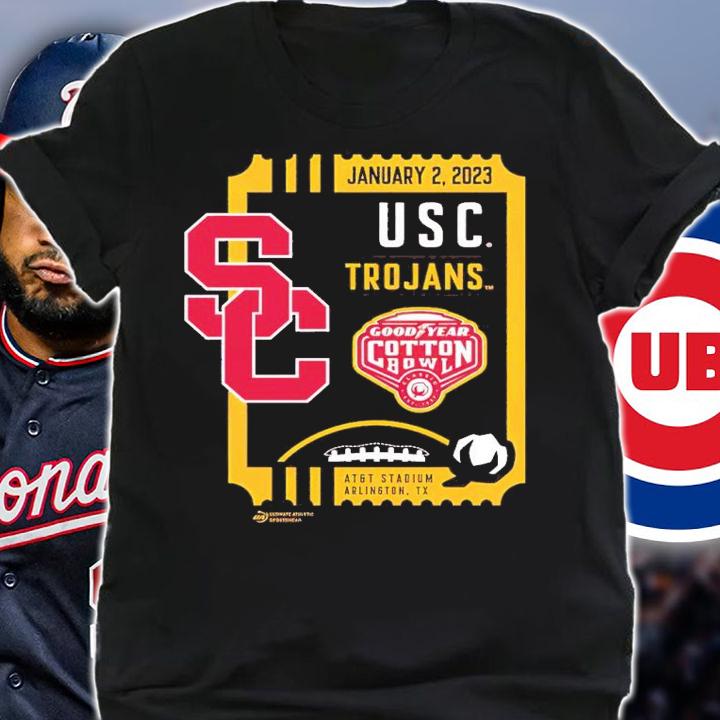 2023 Cotton Bowl USC Trojans January 2 2023 AT&T Stadium shirt t-shirt shirt