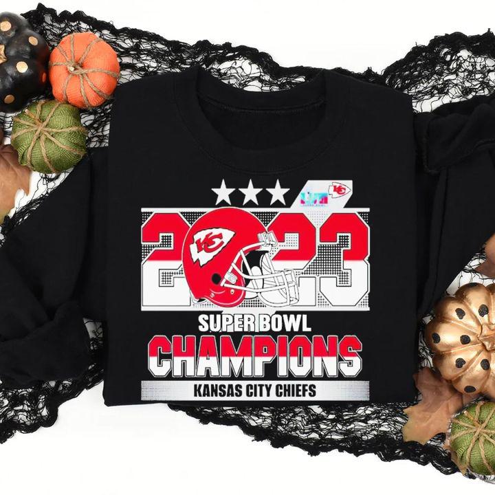 2023 Kansas City Chiefs Super Bowl Champions shirt t-shirt sweatshirt