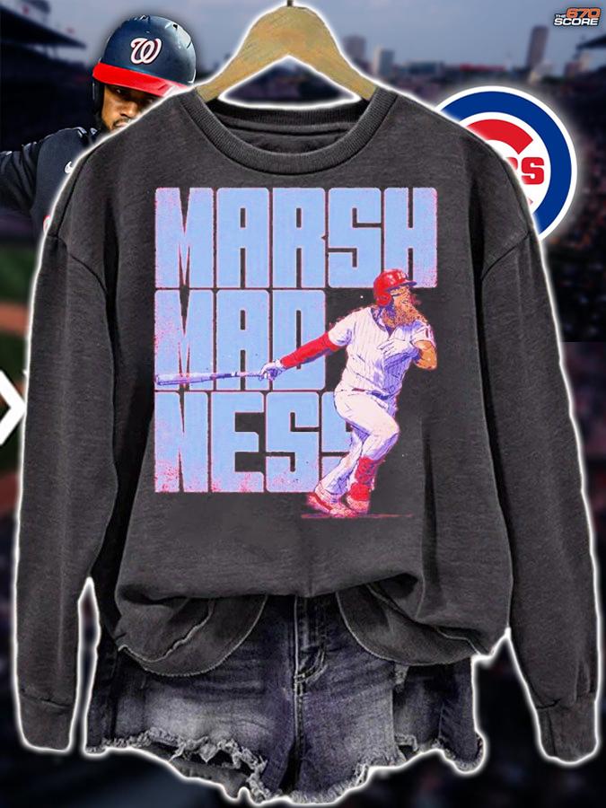 Brandon Marsh Philadelphia Marsh Madness Baseball Shirt t-shirt sweatshirt