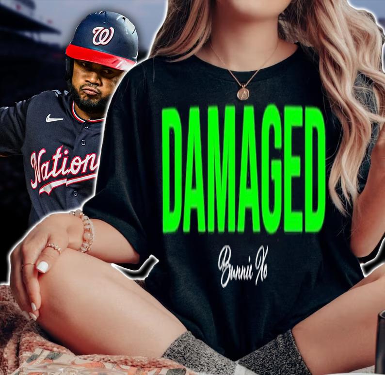 Bunnie Xo Damaged Shirt t-shirt woman shirt