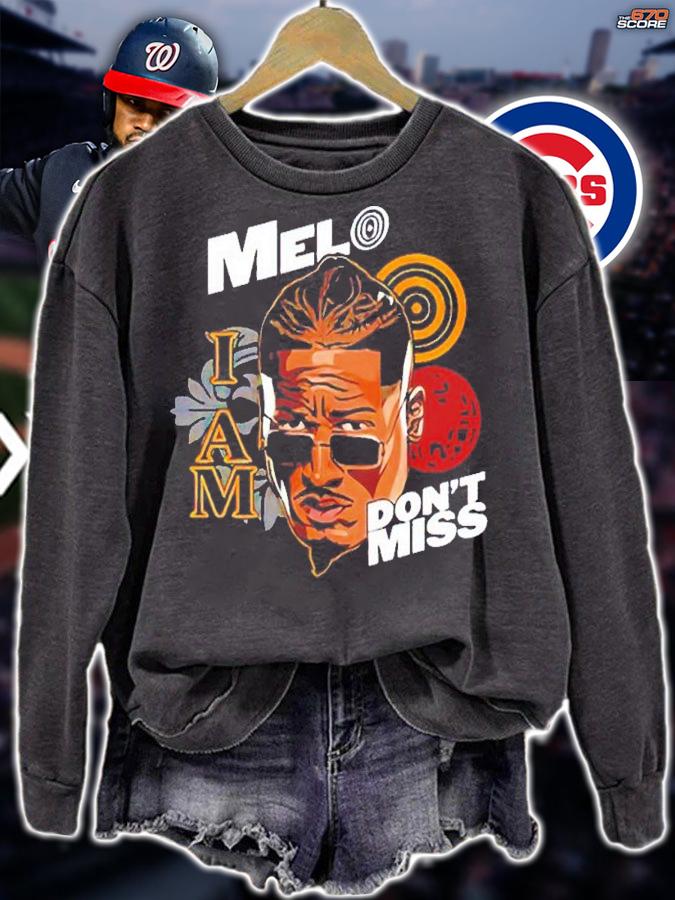 Carmelo Hayes branded I am melo don't miss shirt t-shirt sweatshirt