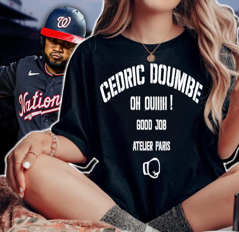 Cedric Doumbe Oh Oui Good Job Atelier Paris Shirt t-shirt woman shirt