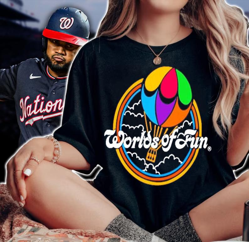 Charlie Hustle Co Worlds Of Fun Shirt t-shirt woman shirt