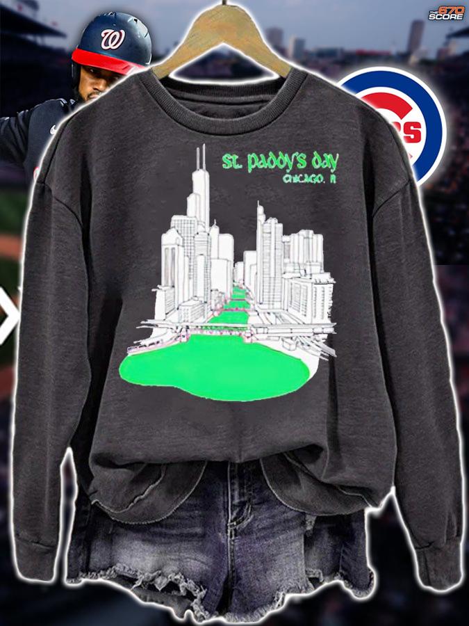 Chicago St Patricks Day shirt t-shirt sweatshirt