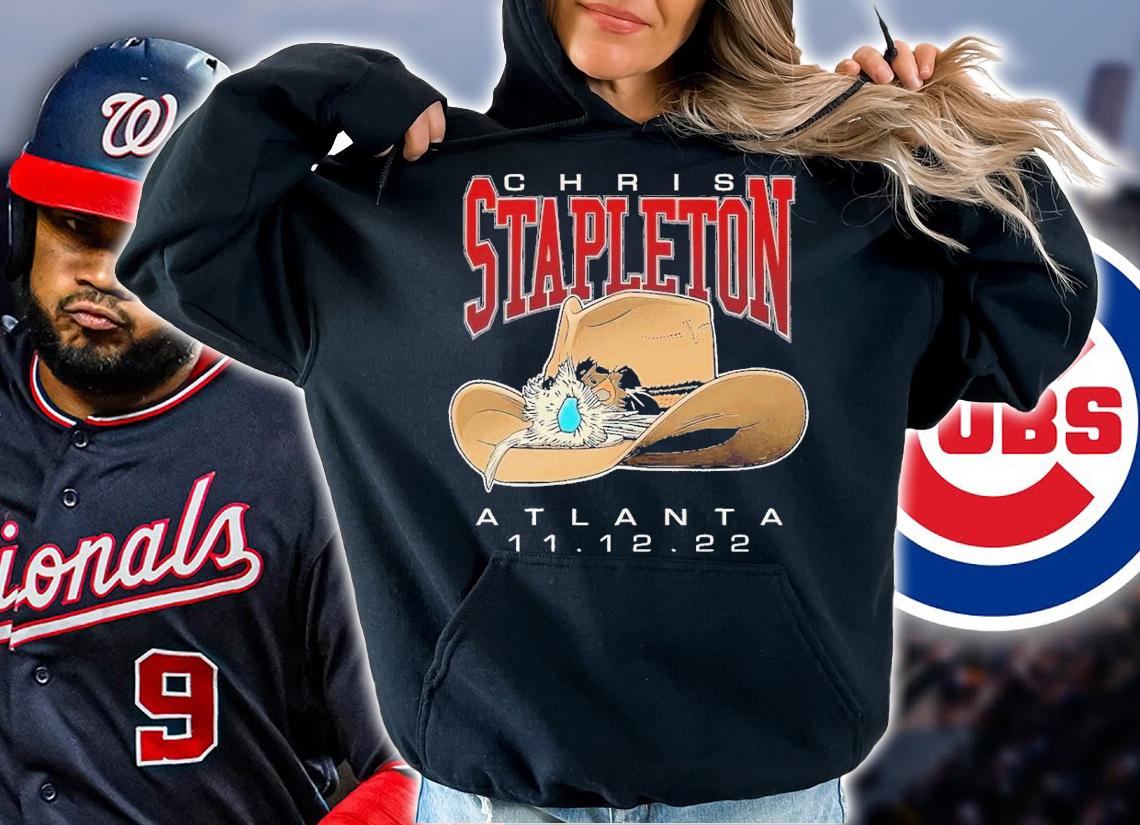 Chris Stapleton Atlanta Cowboy Hat Event shirt t-shirt hoodie