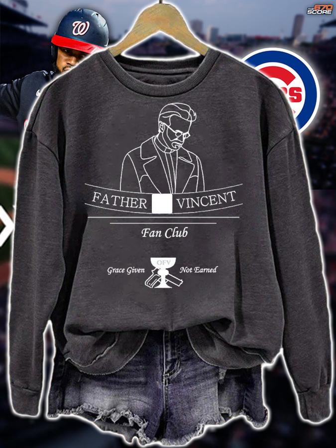 Father Vincent fan club shirt t-shirt sweatshirt