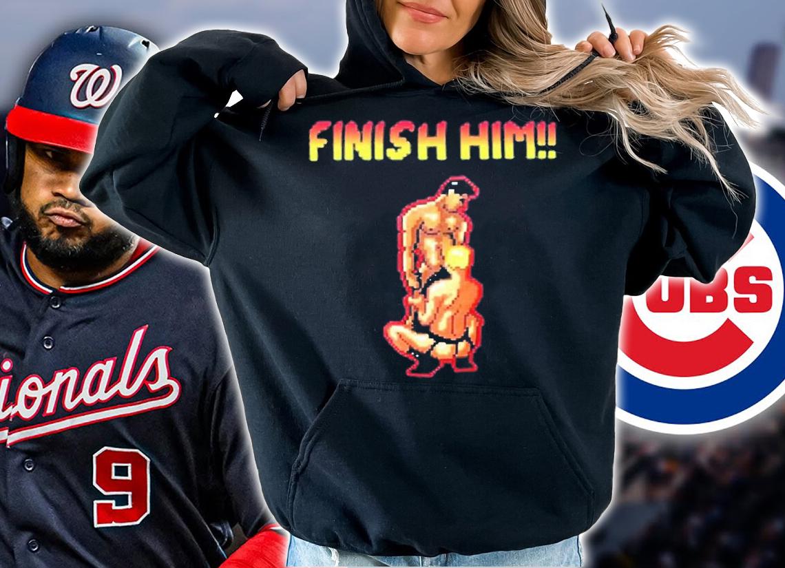 Finish Him Video Game Gaymer T-Shirt t-shirt hoodie