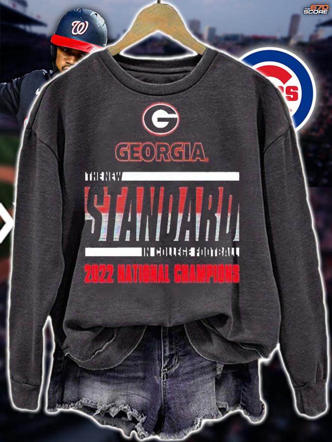 Georgia Bulldogs College Football Playoff 2022 National Champions New Standard shirt t-shirt sweatshirt