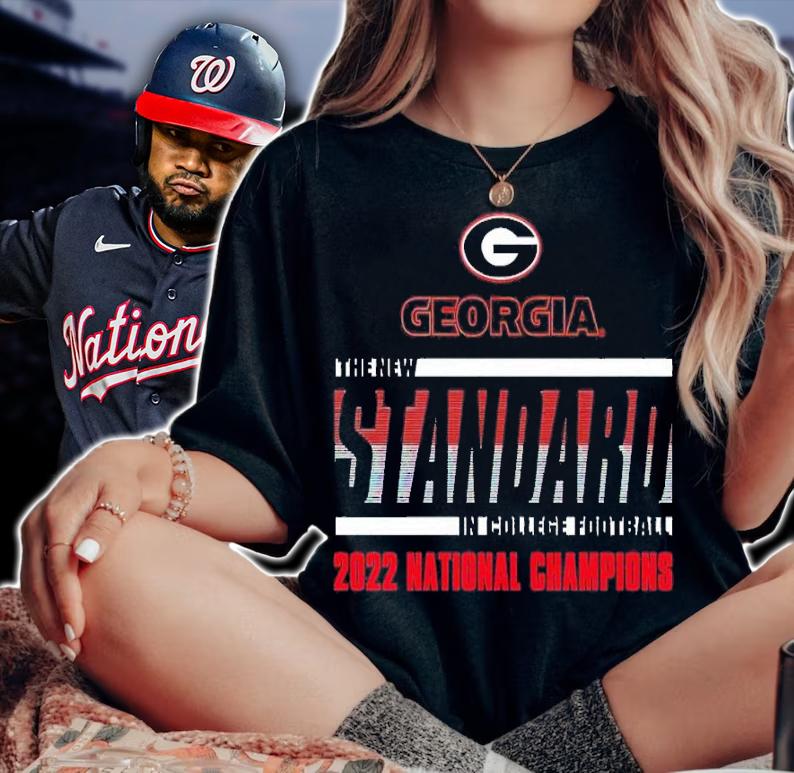 Georgia Bulldogs College Football Playoff 2022 National Champions New Standard shirt t-shirt woman shirt