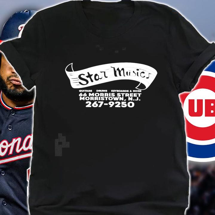 Henry Winkler Star Music 66 Morris Street Morristown logo new shirt t-shirt shirt