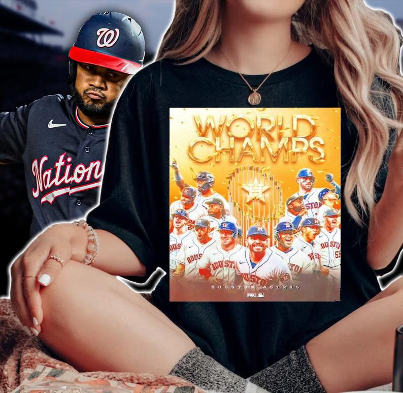 Houston Astros Are Your World Series Champions Lever Up 2022 Shirt t-shirt woman shirt