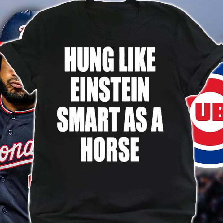 Hung Like Einstein Smart As A Horse Shirt t-shirt shirt