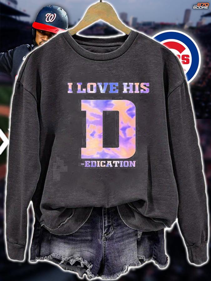 I love his dick dedication nice new shirt t-shirt sweatshirt