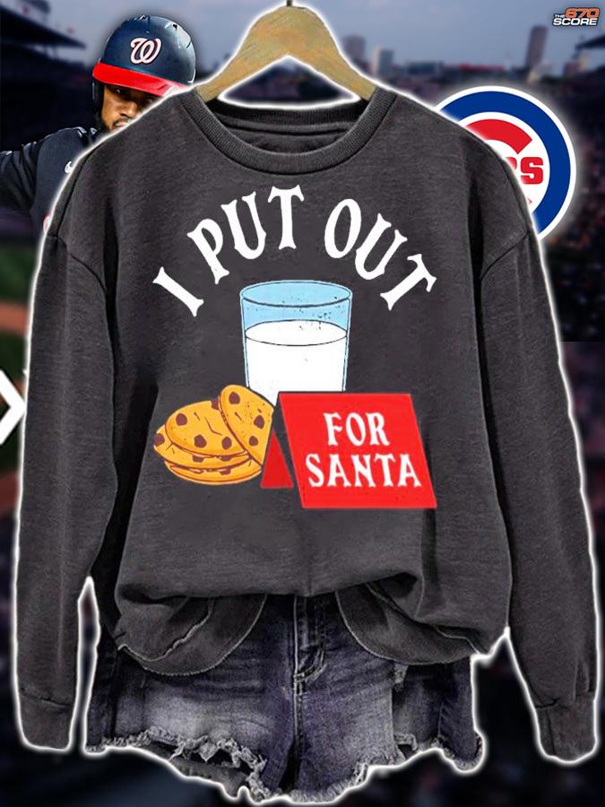I Put Out For Santa Shirt t-shirt sweatshirt
