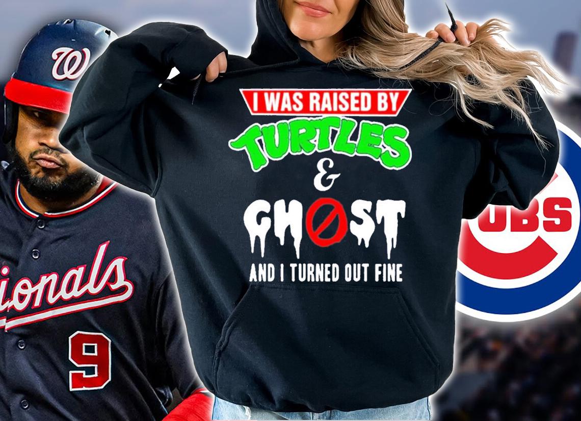 I Was Raised By Turtles And Ghost t-shirt hoodie