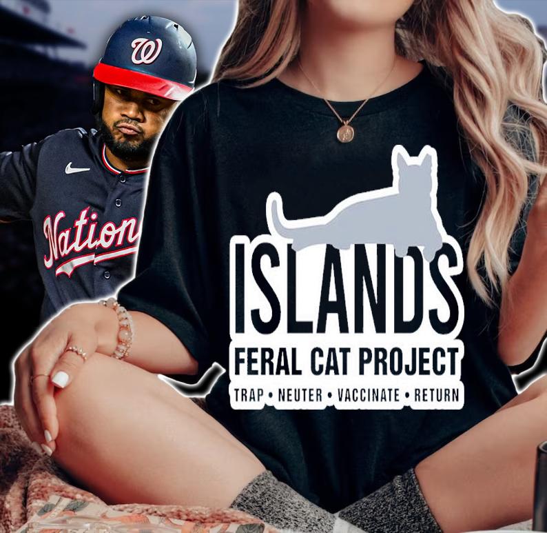 IFCP Islands Feral Cat Project Cat Shirt t-shirt woman shirt