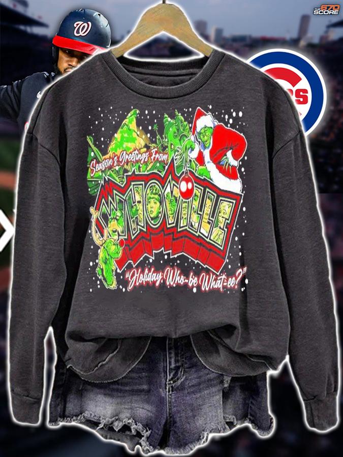 Holiday who be what Christmas shirt t-shirt sweatshirt