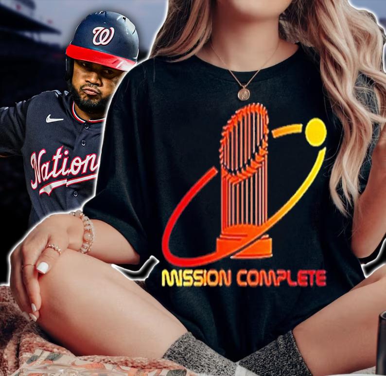 Houston Astros champions mission complete shirt t-shirt woman shirt