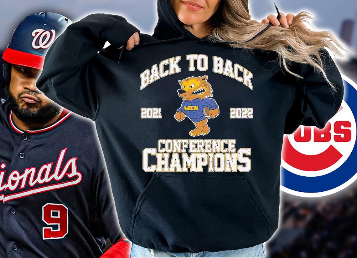 Michigan Wolverines Back to back 2021 2022 Conference Champions shirt t-shirt hoodie