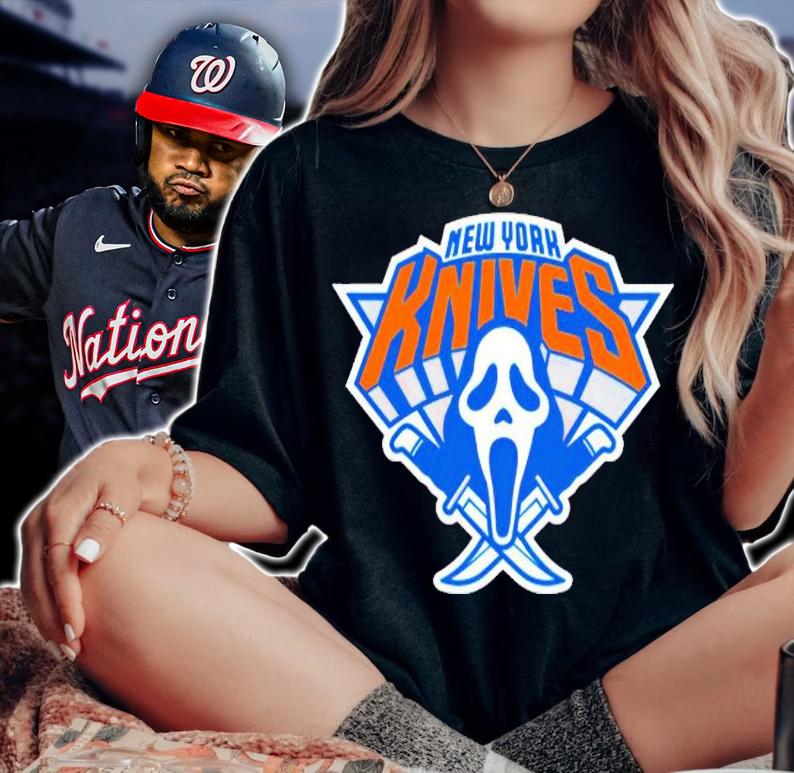 New York Knives Scream Ghostface shirt t-shirt woman shirt