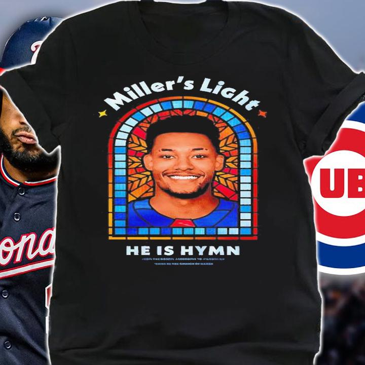 Miller's Light stained glass shirt t-shirt