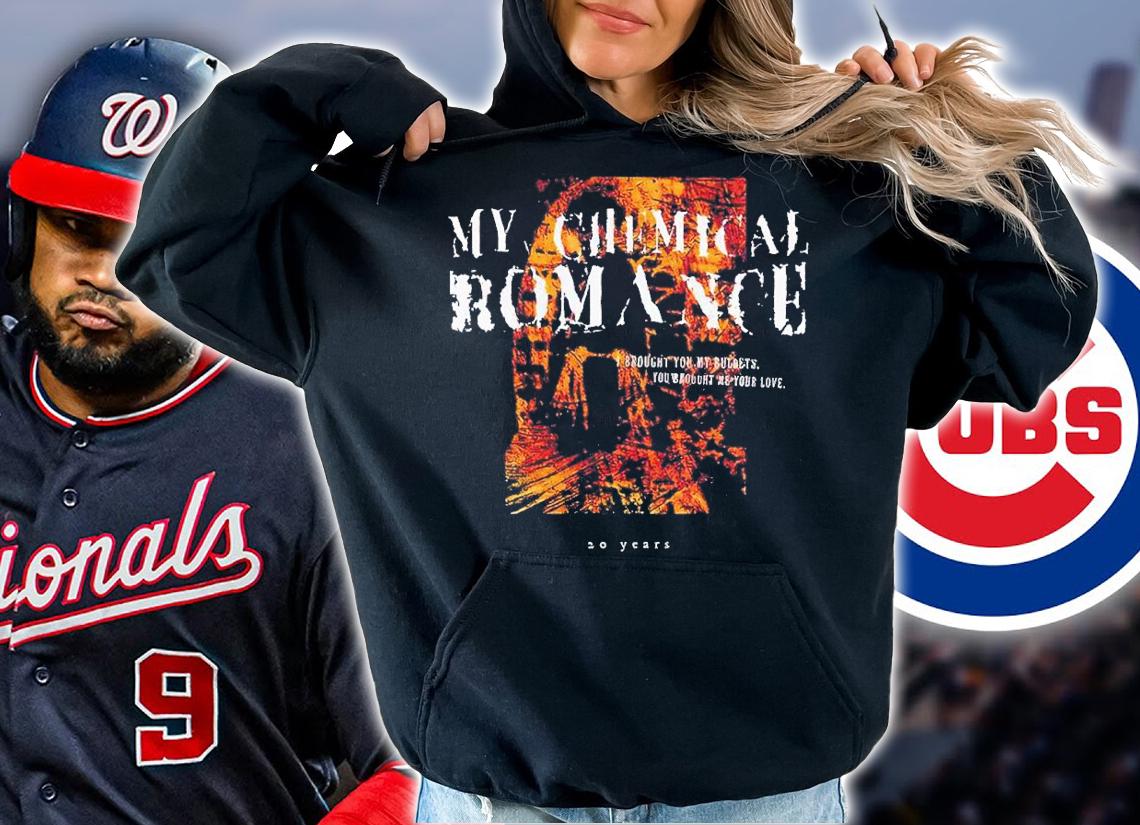 My Chemical Romance Bullets 20 Years shirt t-shirt hoodie