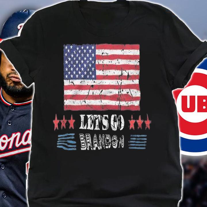 Let's Go Brandon With USA Flag T-Shirt t-shirt shirt