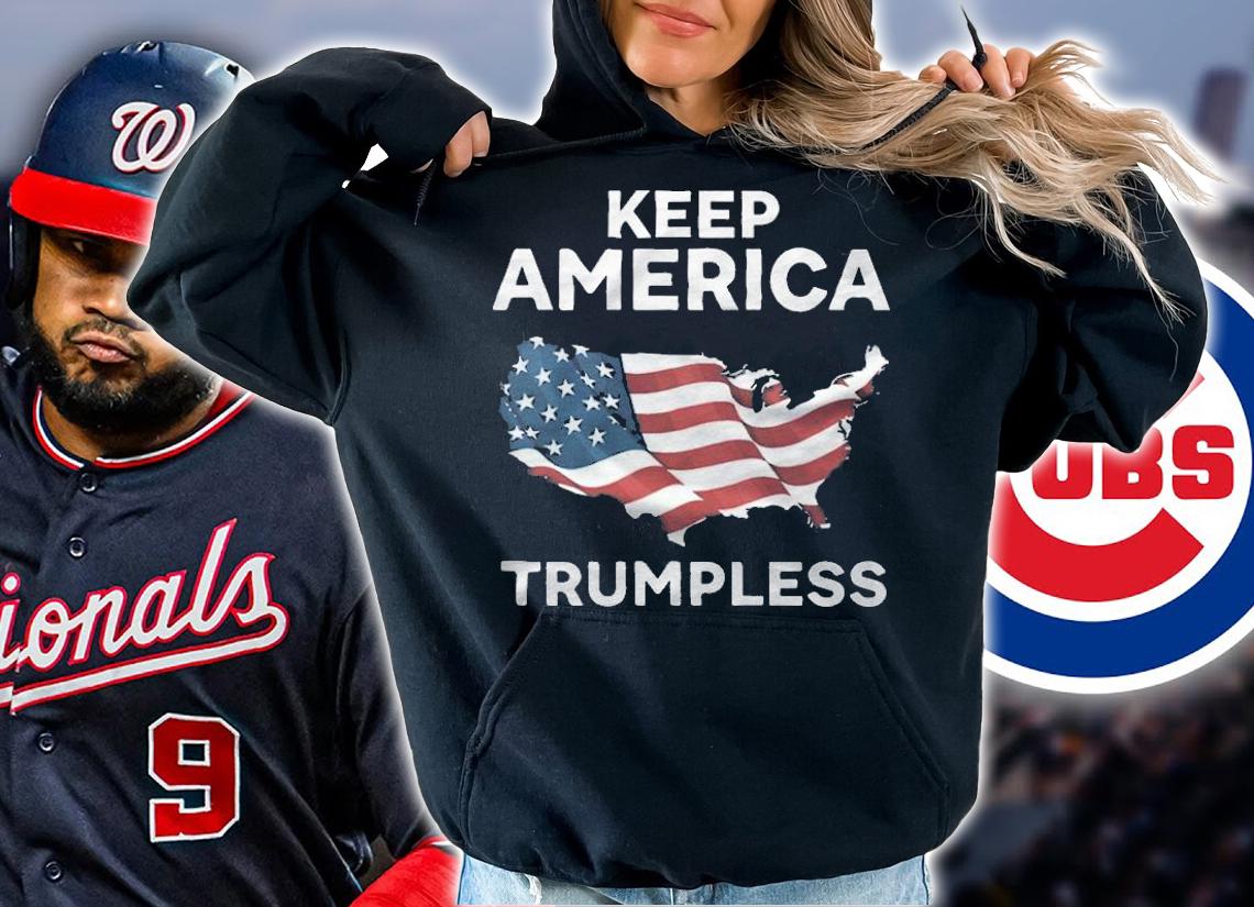 Keep America Trump Less USA Flag T-Shirt t-shirt