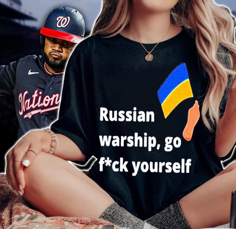 Puck Futin Go Fuck Yourself Russian Warship 2022 T-Shirt