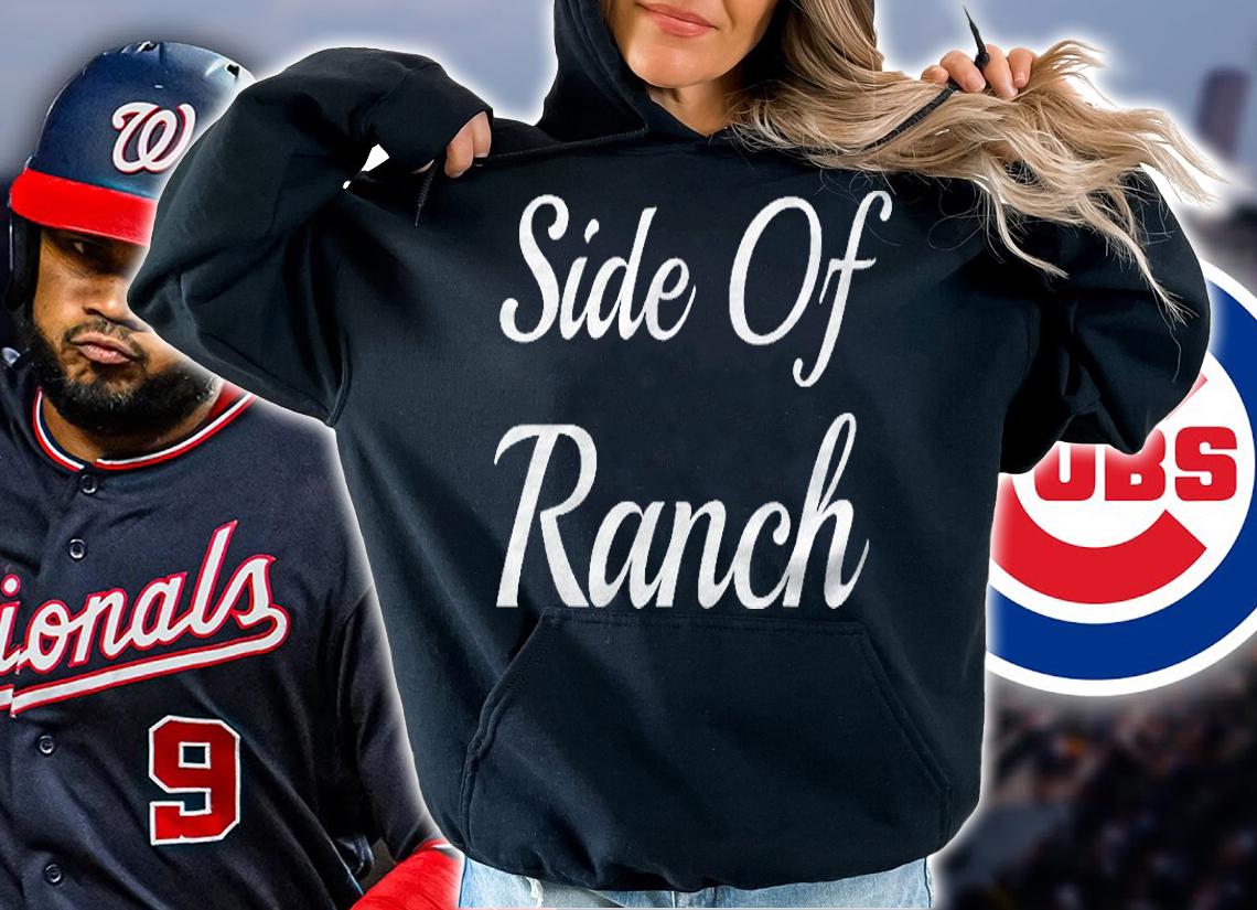 Side Of Ranch Funny Dressing Condiment Sauce Salad Food Shirt hoodie