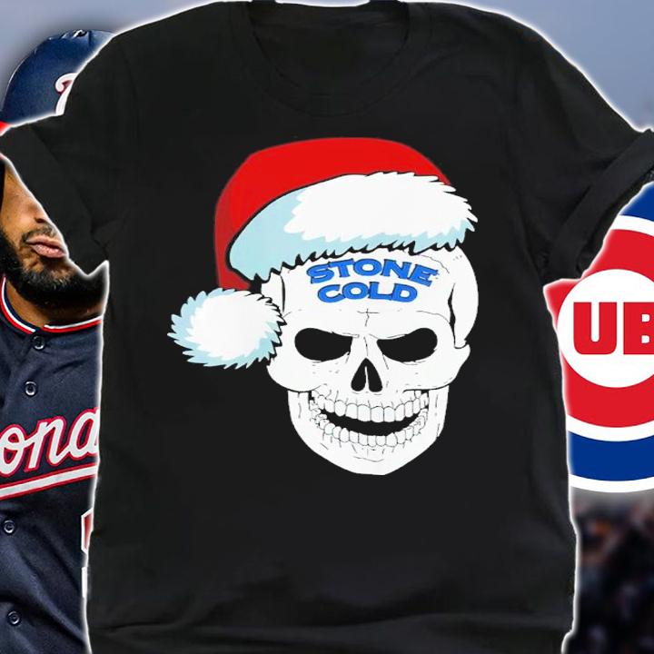Stone Cold Steve Austin Santa Hat Skull Shirt shirt