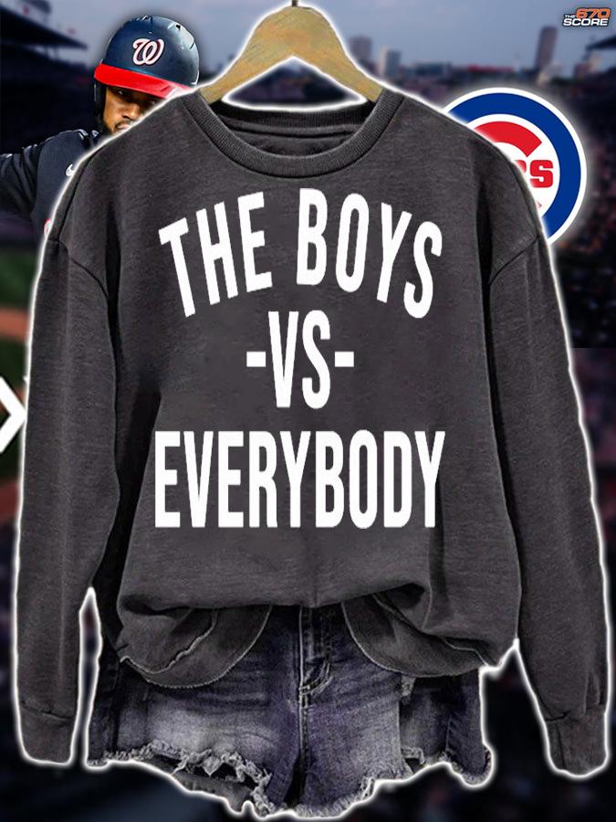 The Boys Vs Everybody T-Shirt sweatshirt