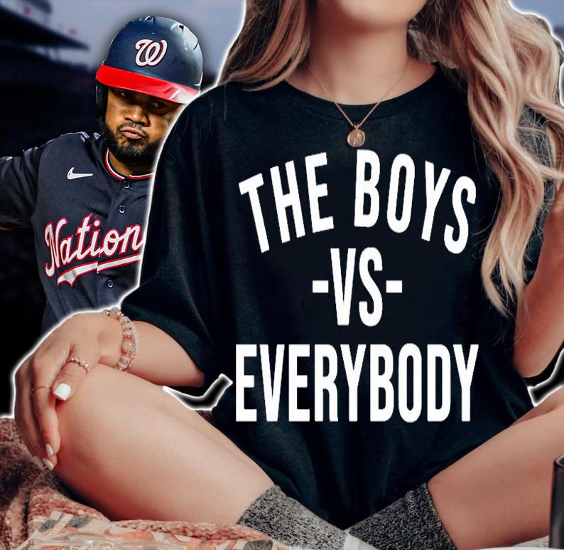The Boys Vs Everybody T-Shirt woman shirt