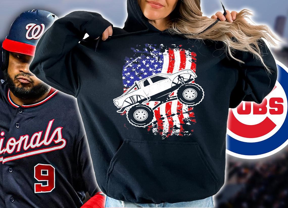Roar Monster Truck Car Crusher T-Shirt