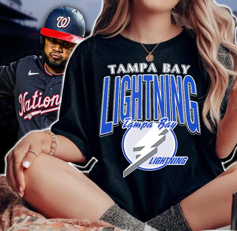 Tampa Bay Lightning Perry Vintage NHL T-Shirt woman shirt