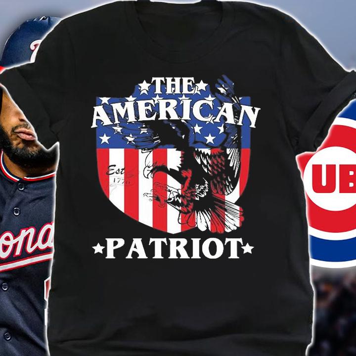 The American Patriot Est 1776 US Flag T-Shirt