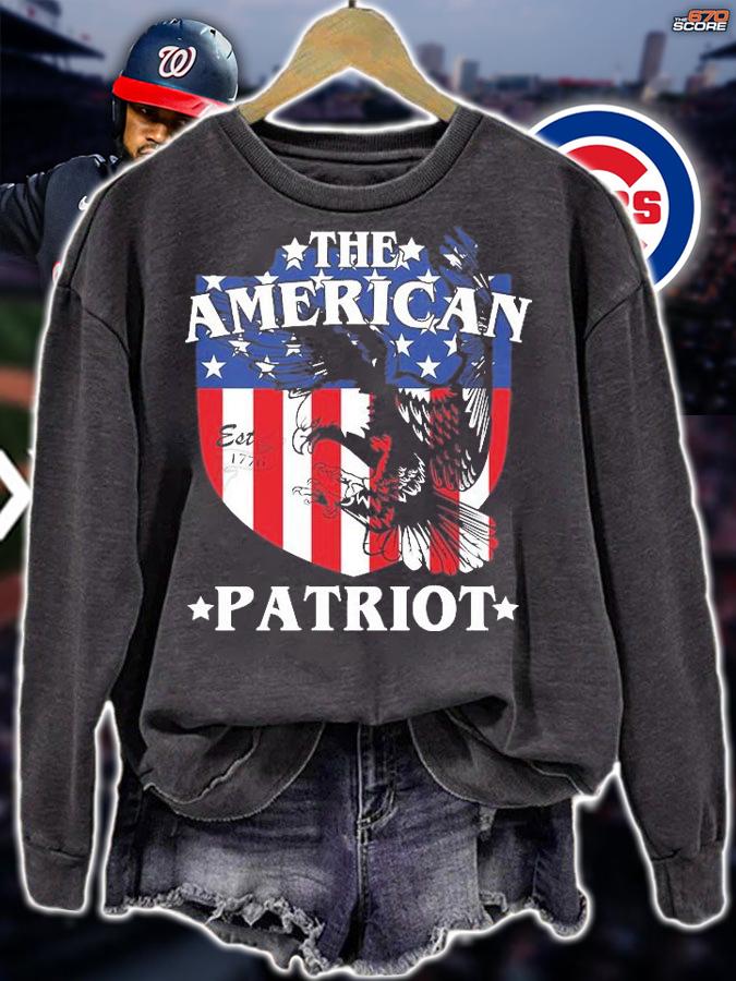 The American Patriot Est 1776 US Flag T-Shirt
