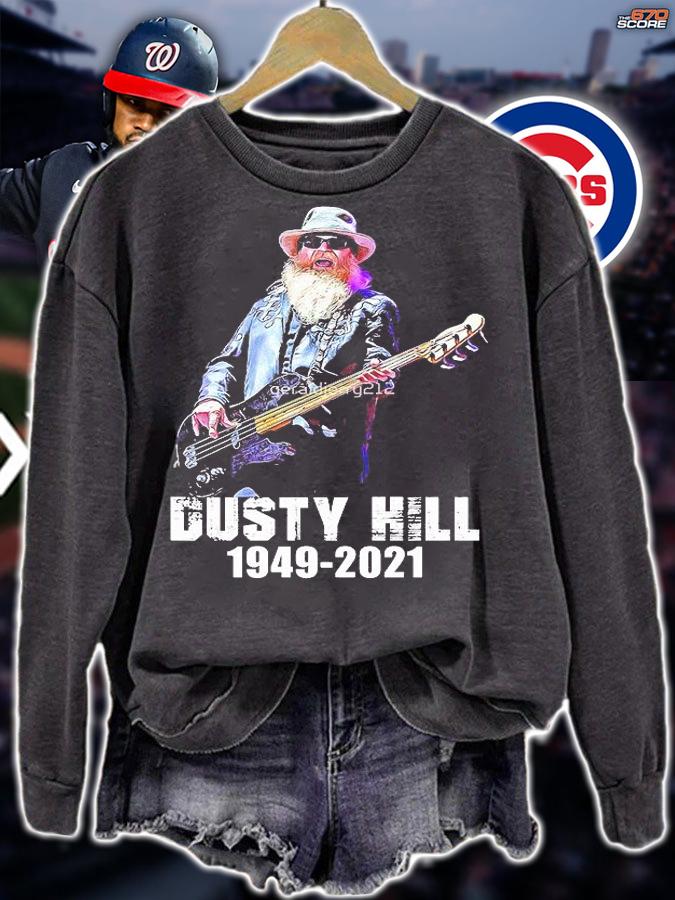 Rest in Peace Dusty Hill 1949-2021 T-shirts, hoodie and sweatshirt sweatshirt