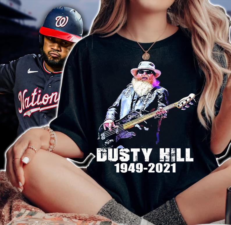 Rest in Peace Dusty Hill 1949-2021 T-shirts, hoodie and sweatshirt woman shirt