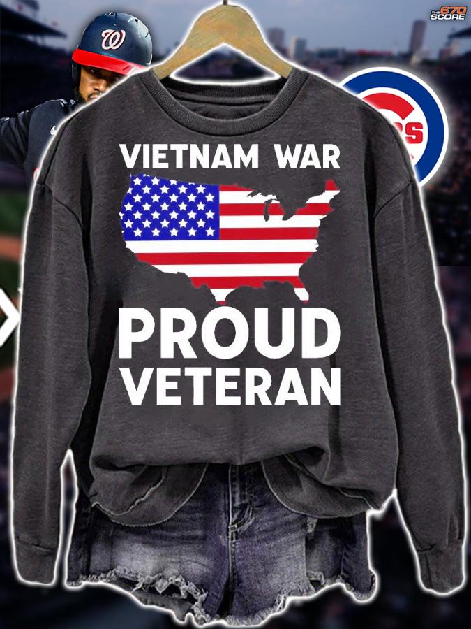 Vietnam War Proud Veteran shirt sweatshirt