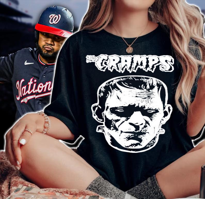 Vintage 90 The Cramps shirt woman shirt